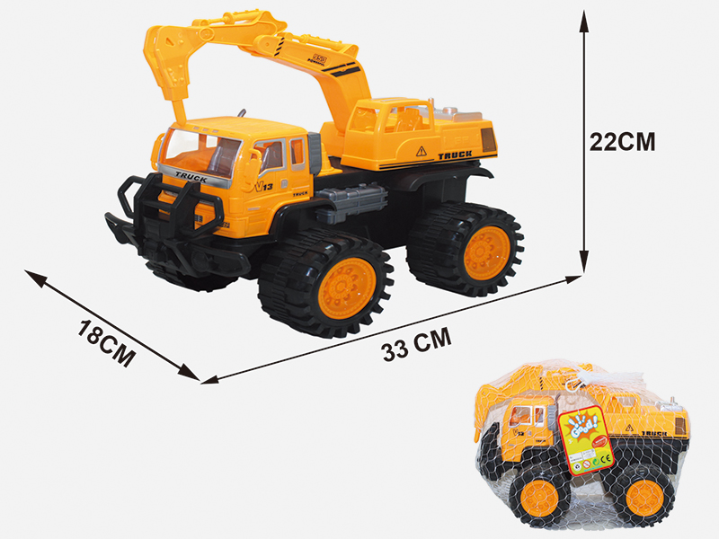 Friction Off-Road Engineering Truck