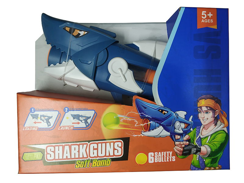 Shark Air Power Gun With 6 EVA Balls