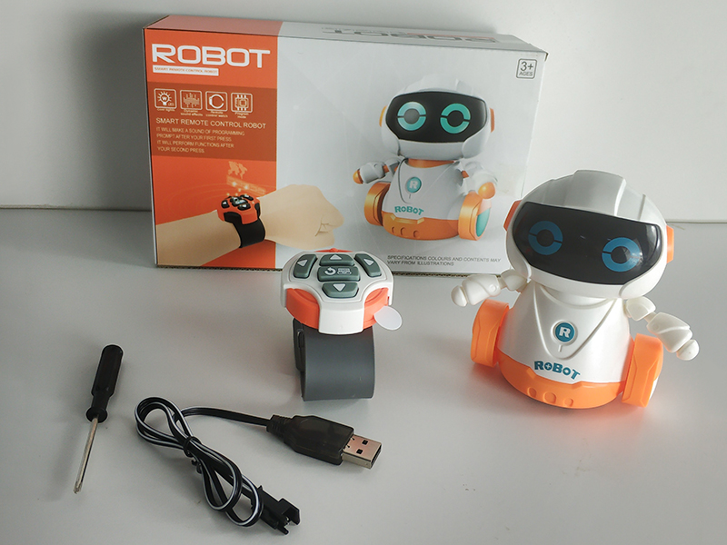 Watch Remote Control Robot(Light + Sound)