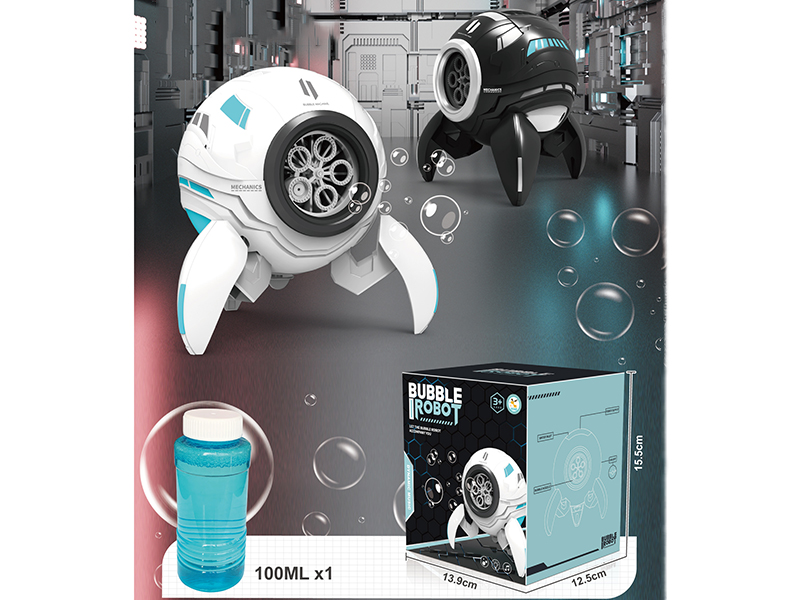 Robot Five Holes Bubble Machine