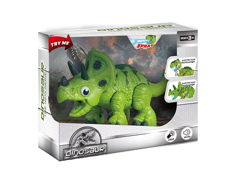 Triceratops  With Sound And Light,Spray