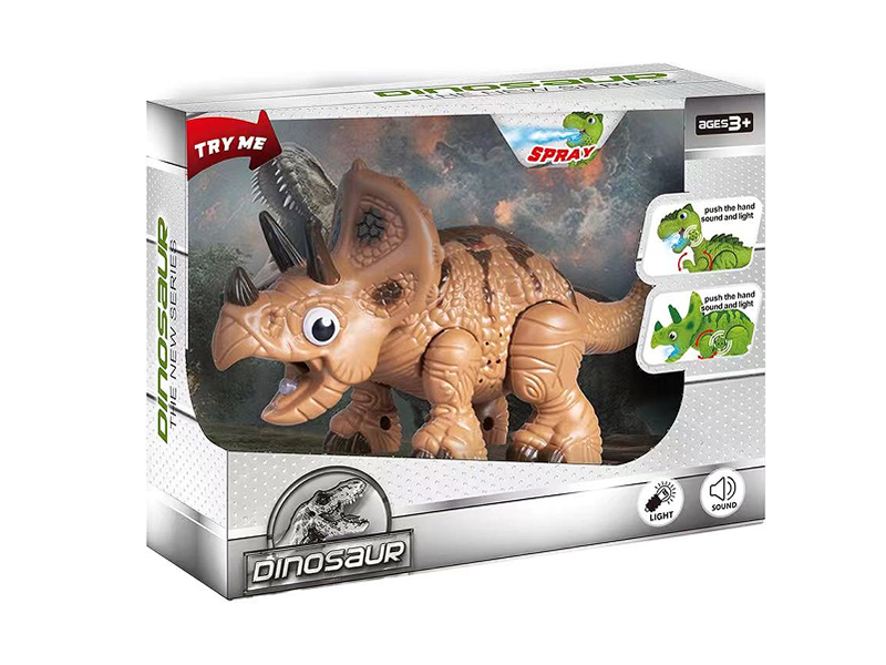 Triceratops  With Sound And Light,Spray