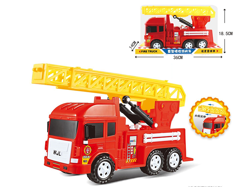 Friction Aerial Ladder Truck