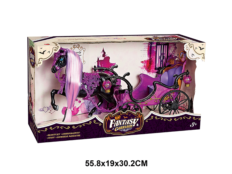 Static Horse + Carriage