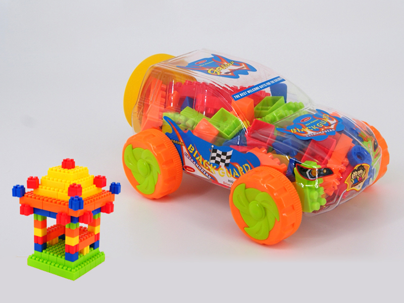 Mini Cross Country Car Shell Building Blocks(100g) 30pcs+