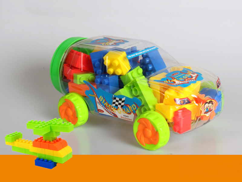 Small Cross Country Car Shell Building Blocks(180g) 36pcs+