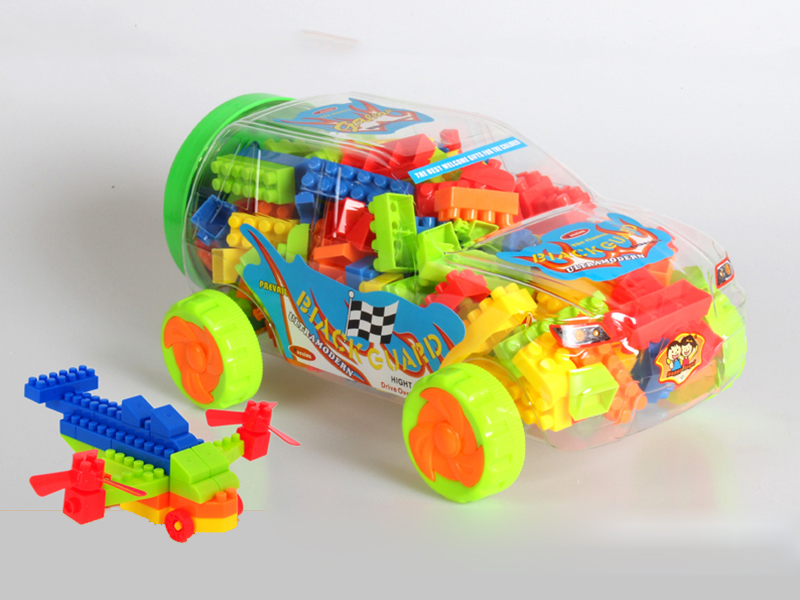 Small Cross Country Car Shell Building Blocks(200g) 160pcs+