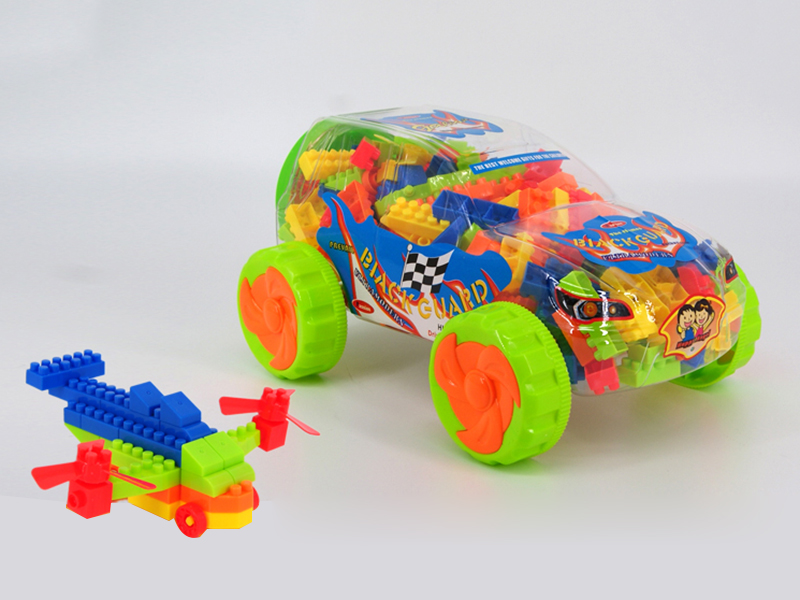 Middle Cross Country Car Shell Building Blocks(280g) 210pcs+