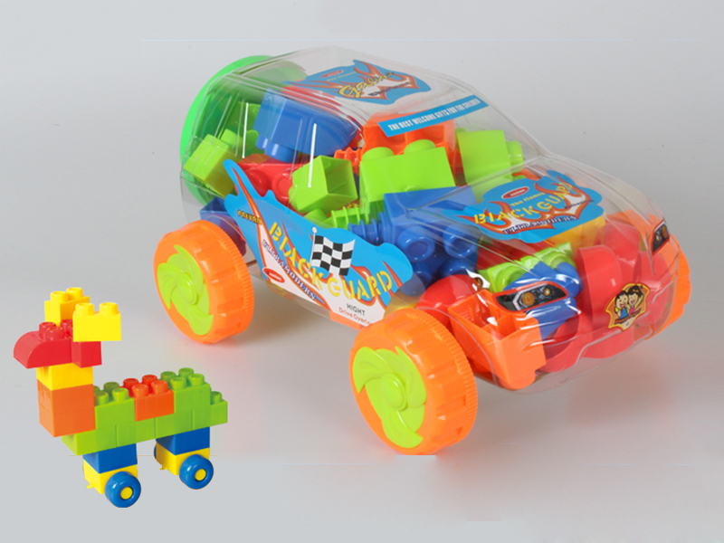 Large Cross Country Car Shell Building Blocks295g) 41pcs+