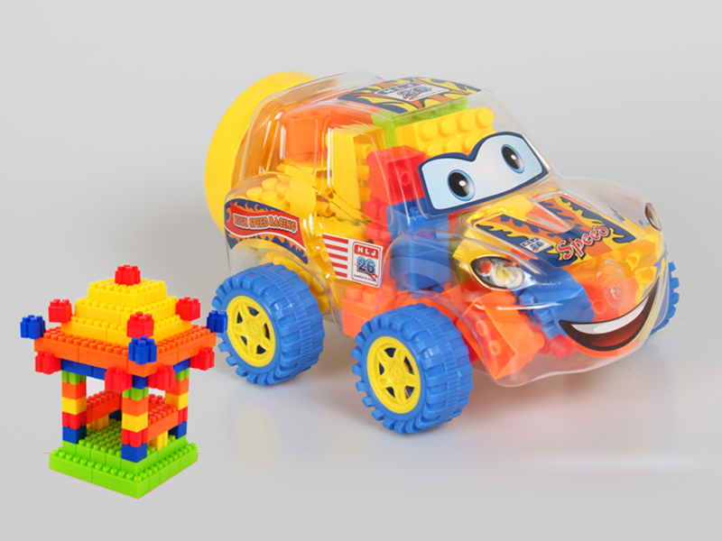 Sport Car Shell Building Blocks(110g) 35 pcs+