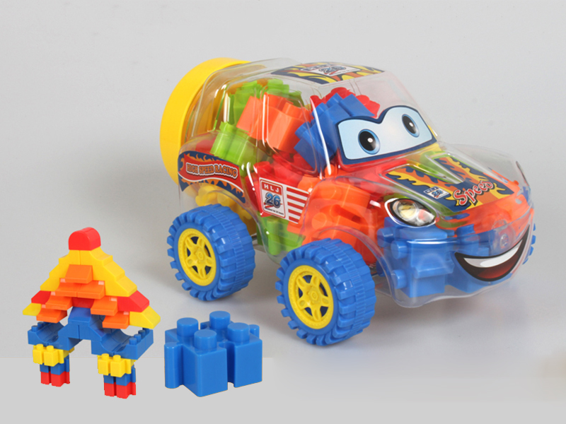 Sport Car Shell Building Blocks(90g) 23 pcs+