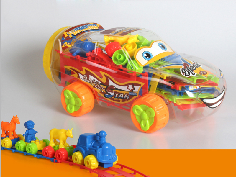 Large Sport Car Shell Building Blocks(360g)84pcs+