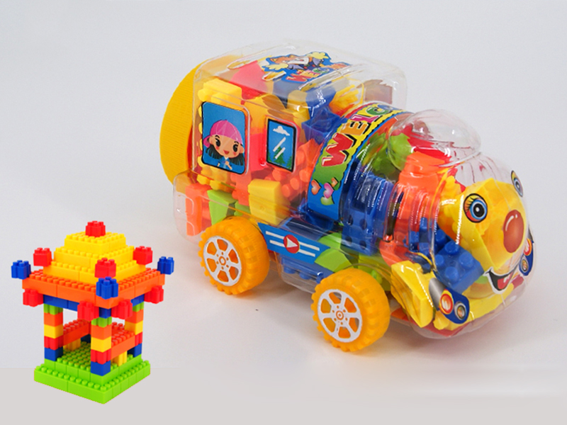 Small Train Shell Building Blocks(80g) 27pcs+