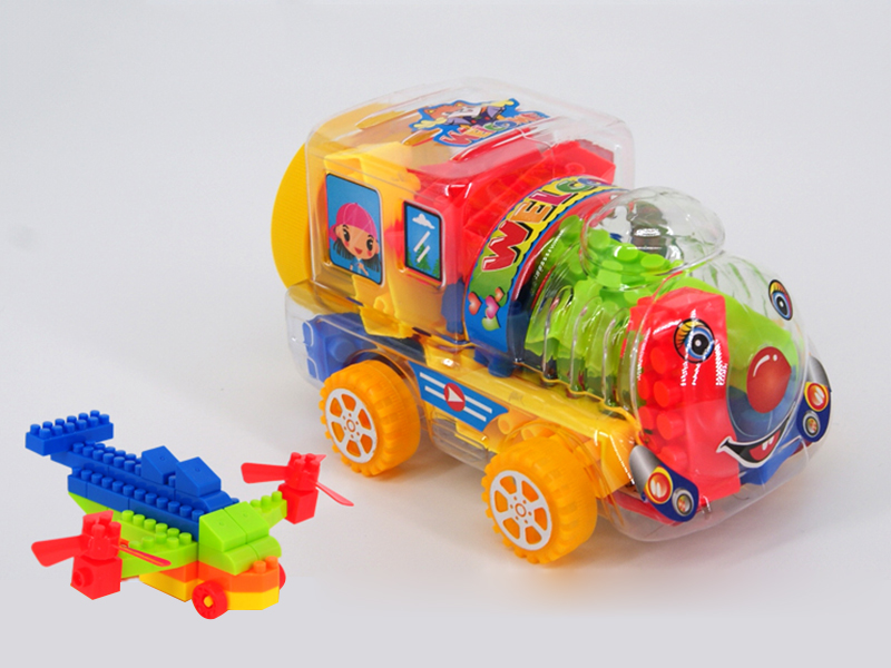 Small Train Shell Building Blocks(70g) 60pcs+