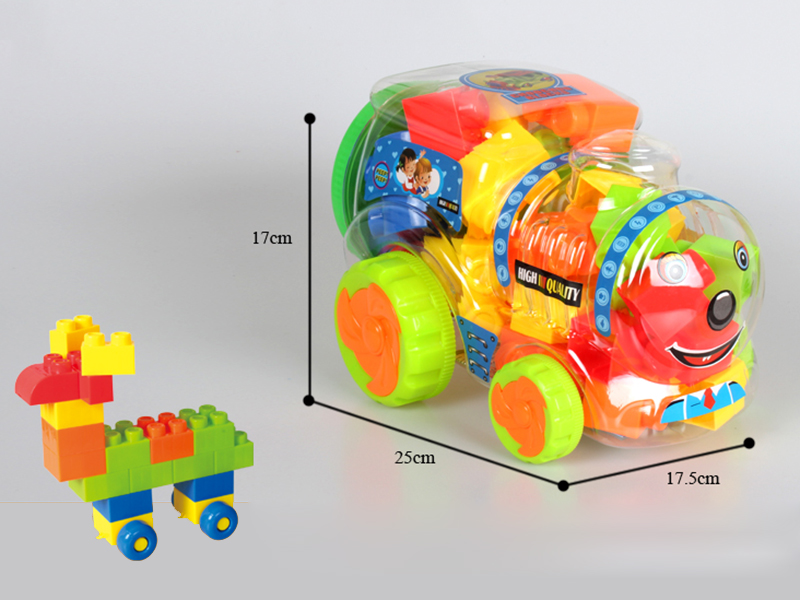 Large Train Shell Building Blocks(204g) 31pcs+