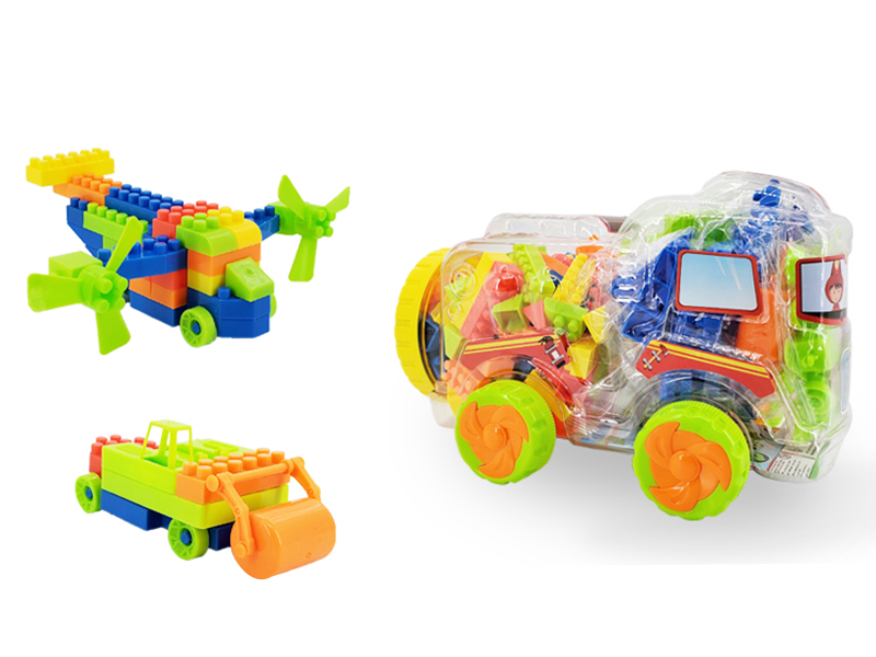 Fire Engine Shell Building Blocks(220g)160pcs+