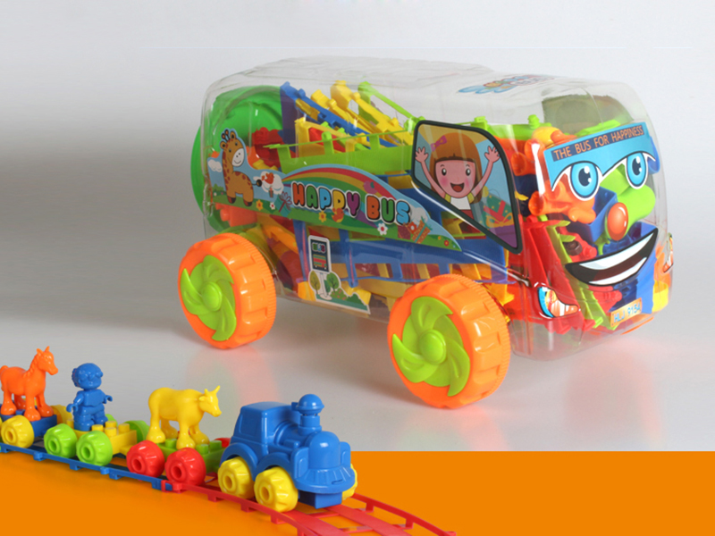 Bus Shell Building Blocks(570g)94PCS+