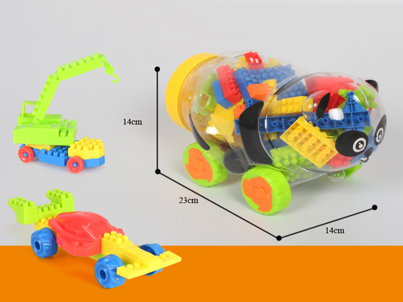 Panda Shell Building Blocks(145g)40pcs+