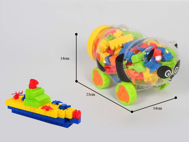 Panda Shell Building Blocks(240g)86pcs+