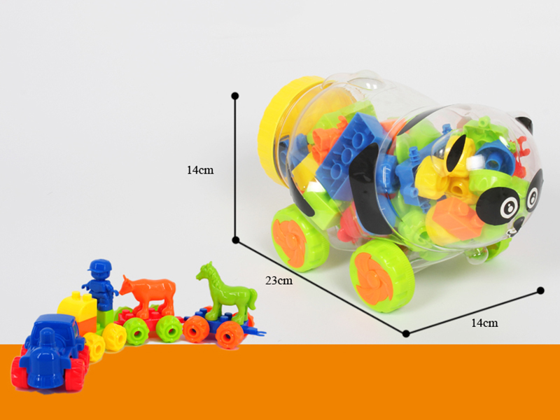 Panda Shell Building Blocks(165g)30pcs+