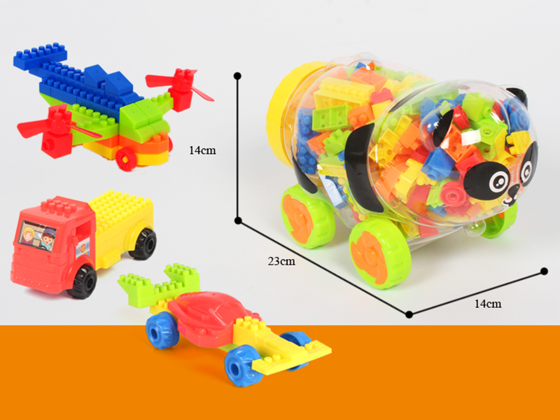 Panda Shell Building Blocks(200g)160pcs+