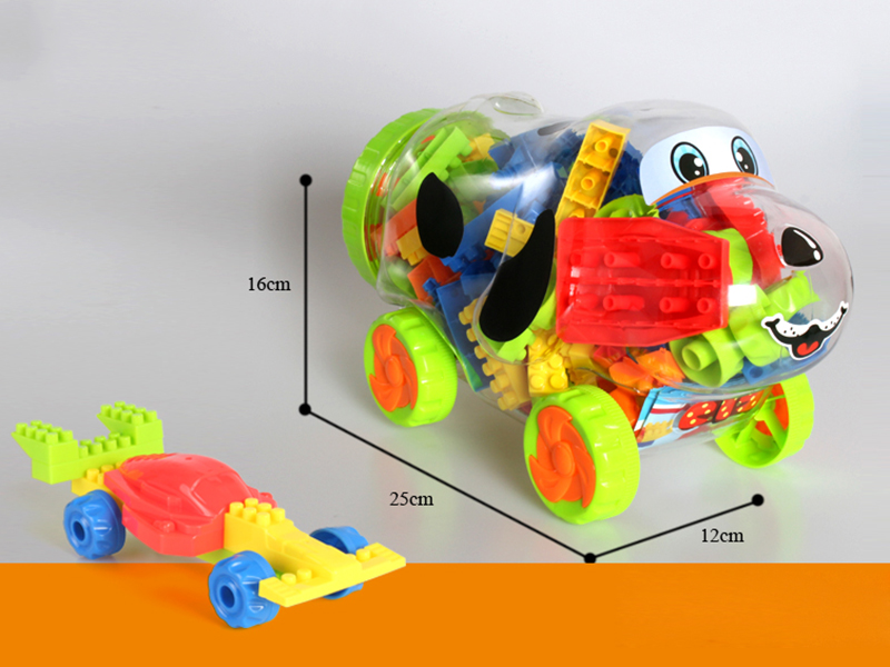 Pug Shell Building Blocks(190g)102pcs+