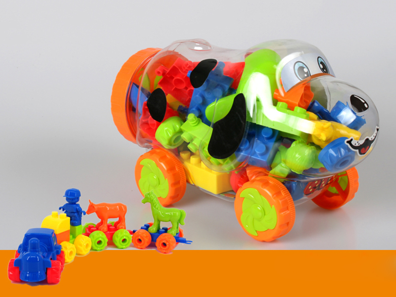 Pug Shell Building Blocks(165g)30pcs+