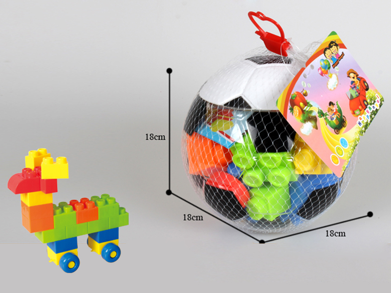 Football Shell Building Blocks(167g)24PCS+