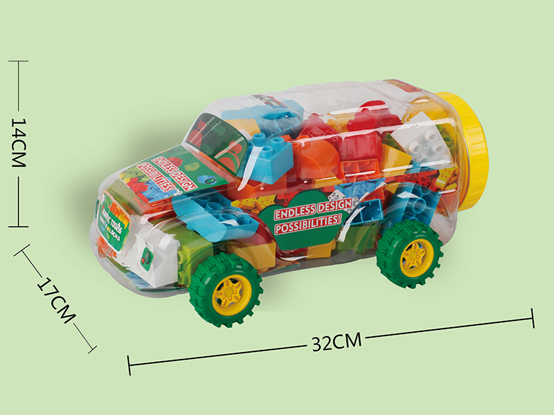 Large Particle Building Blocks 54pcs