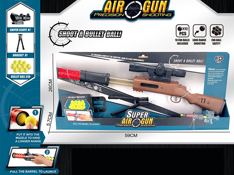98K Air Gun With 10 Balls,Accessories