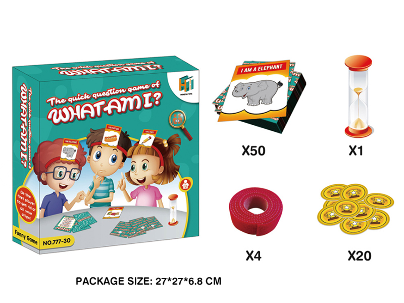 The Quick Question Game Of What Am I