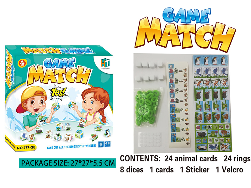 Game Match - Take Out Rings Game