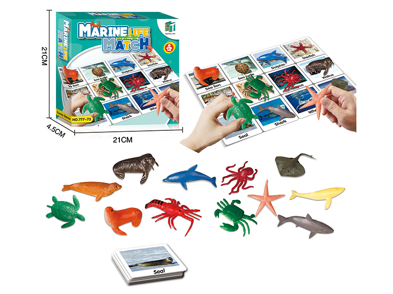 Marine Life Match Game