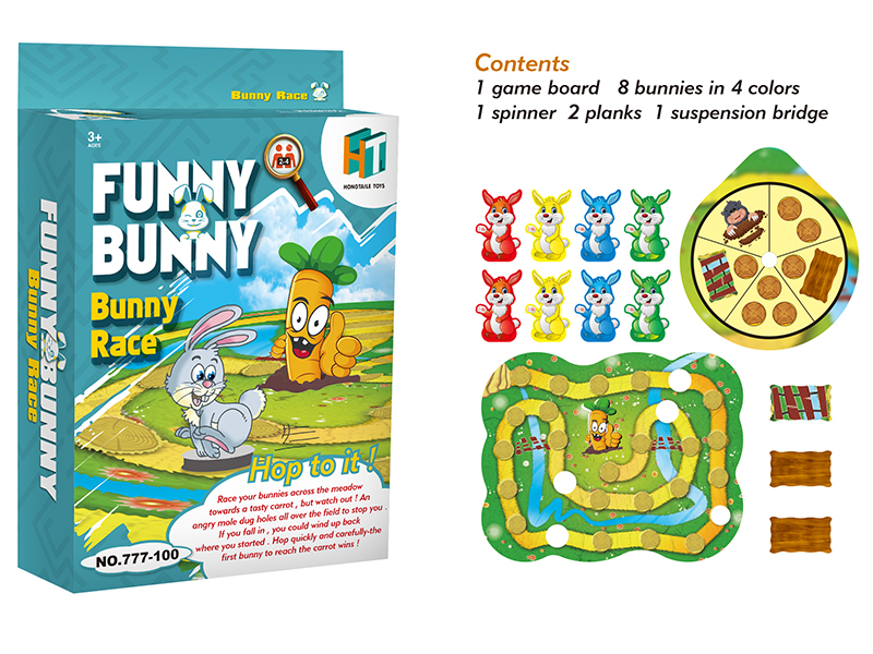 Funny Bunny Race Game