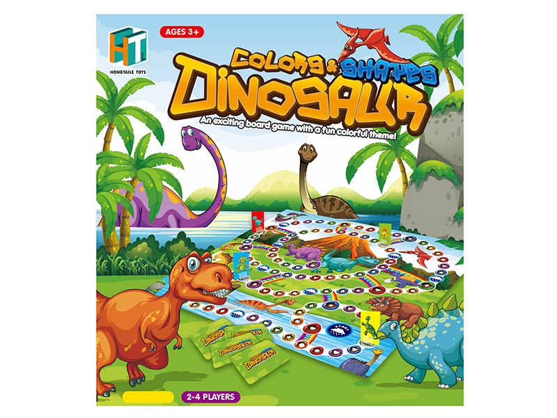 Colors & Shapes And Dinosaurs