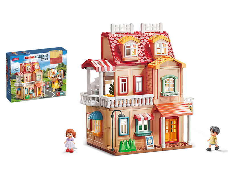 246 Pieces Villa Building Blocks