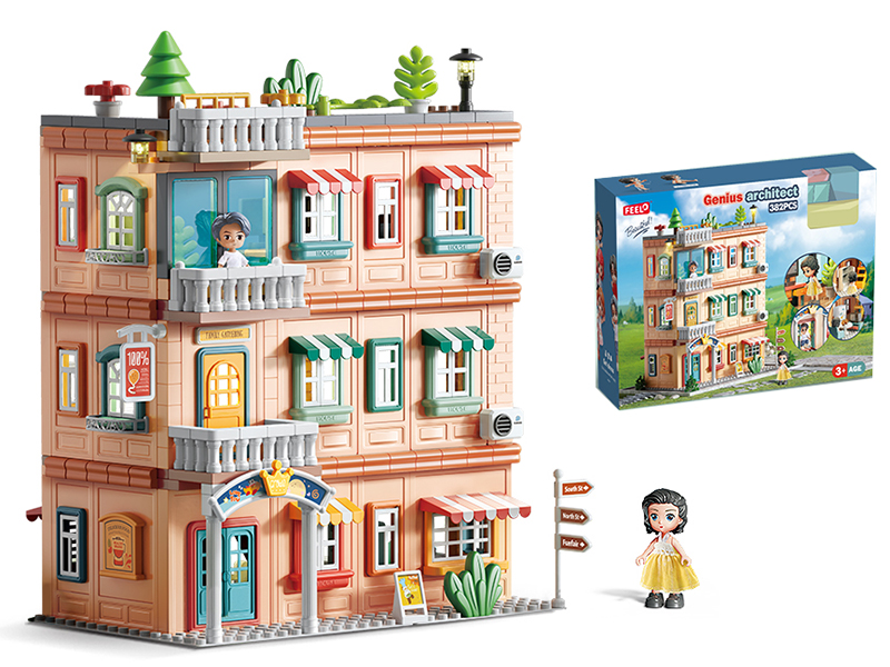 382 Pieces Villa Building Blocks