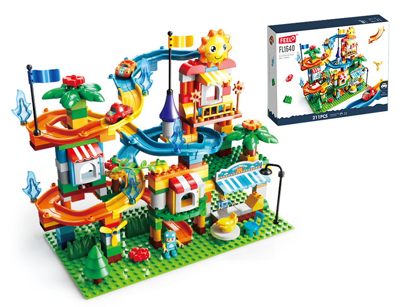 211 Pieces Track Building Blocks