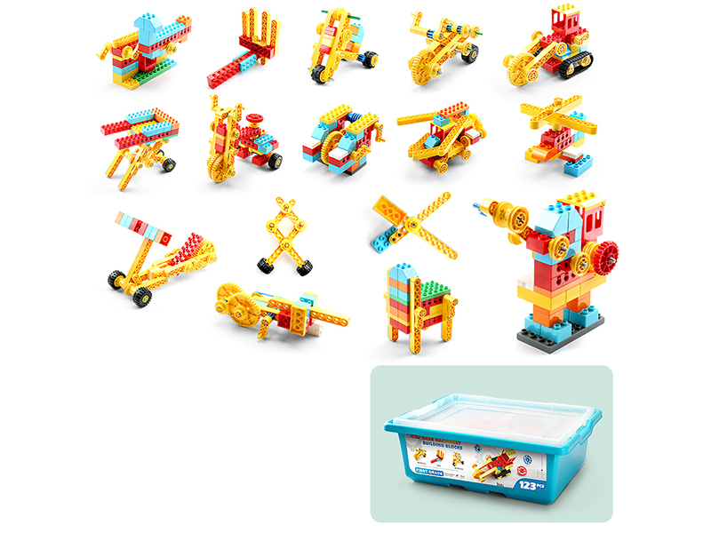 123 Particle Teachnology Parts First Grade Building Blocks