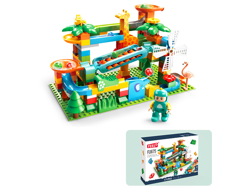 171 Pieces Xylophone Slide Building Blocks