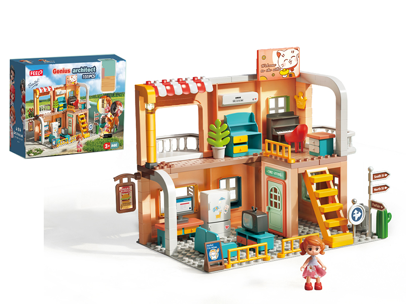 151 Particles Villa Building Blocks