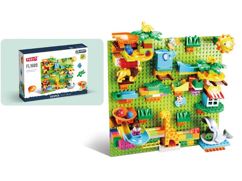 203 Particles Building Blocks Wall