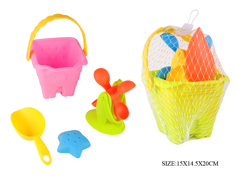 4pcs  Soft Plastic Quadrate Barrel Set