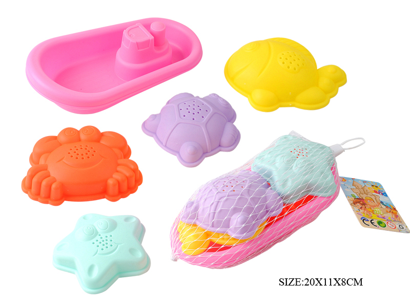 5pcs Soft Plastic Boat Set