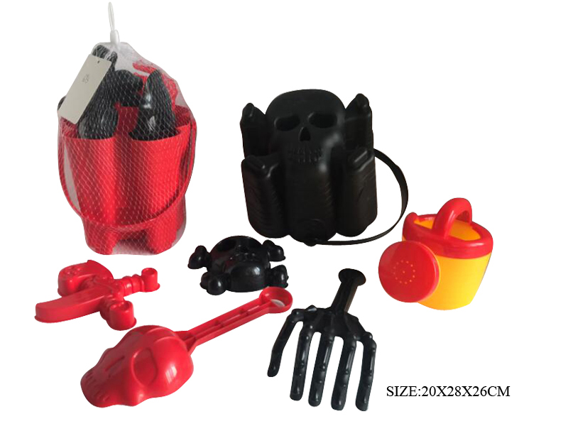 6pcs Pirate Sand Bucket Set
