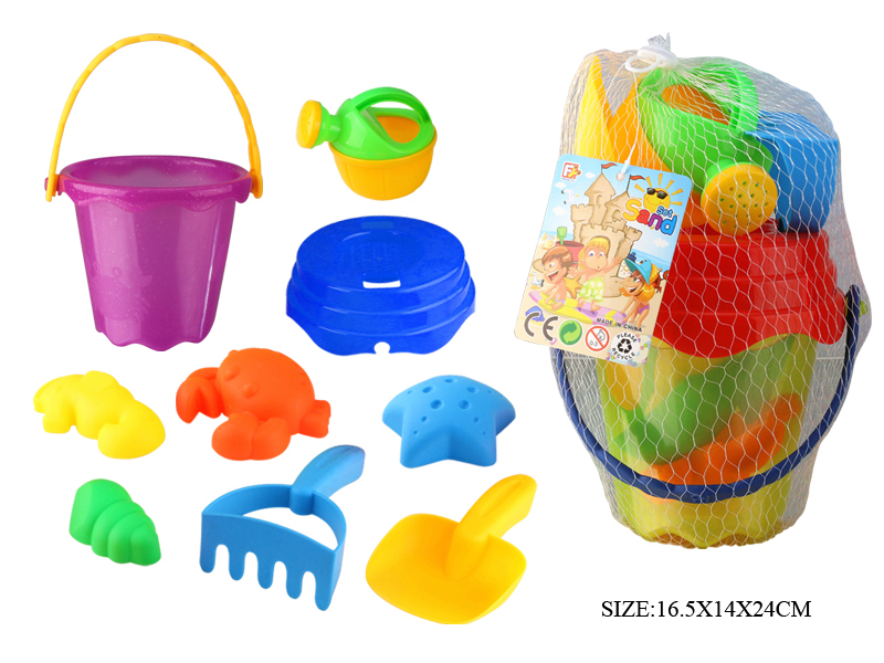 9pcs Sand Bucket Set