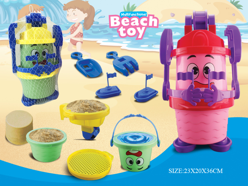 13pcs Multifunctional Sand Bucket Set