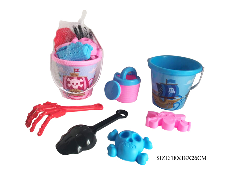 6PCS Sand Bucket Set
