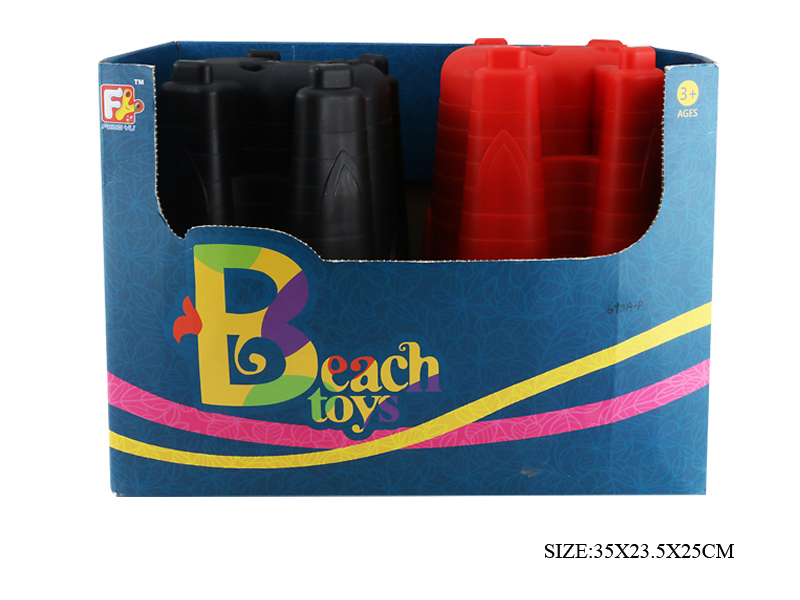 8pcs Pirate Sand Buckets