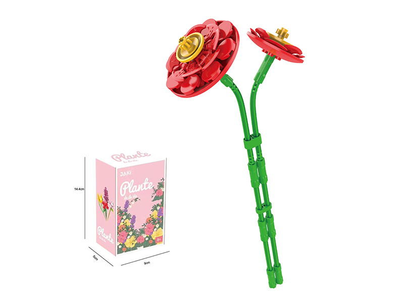 Corn Poppy Building Blocks 63PCS